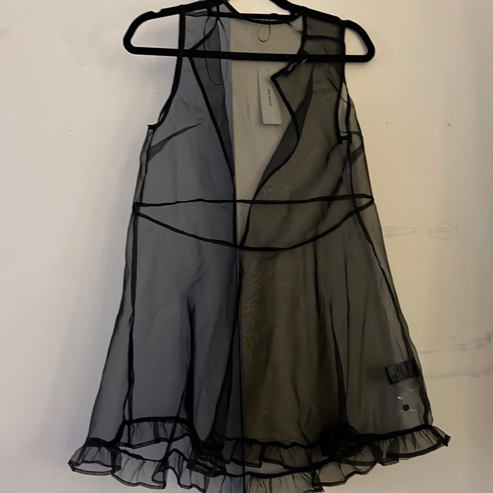 Mesh babydoll dress new with tags
